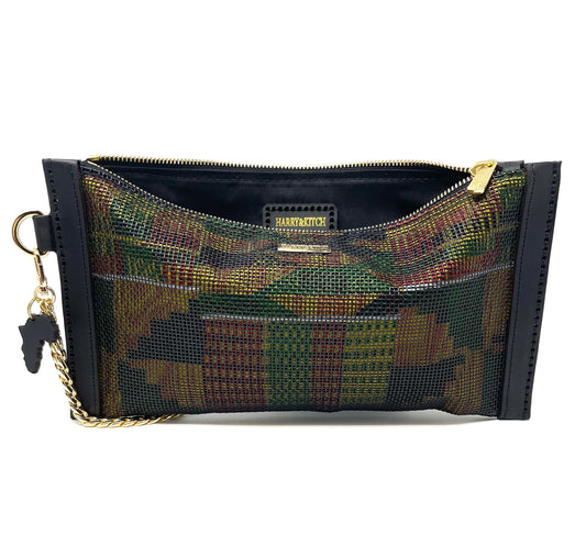 Africa Monroe Wristlet