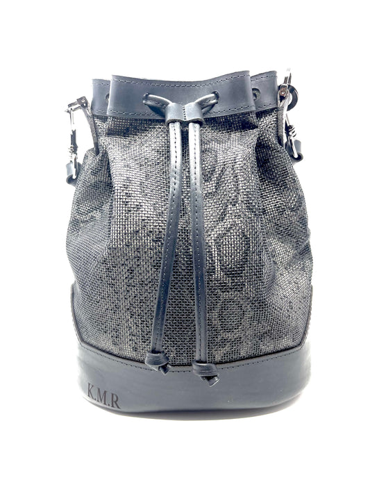 Michelle Bucket Bag Snake Print